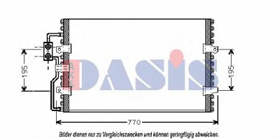 AKS DASIS 062030n -  Конденсатор, кондиционер
